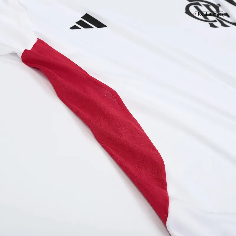 CR Flamengo Pre-Match 2023/24 Jersey White Replica - Image 9