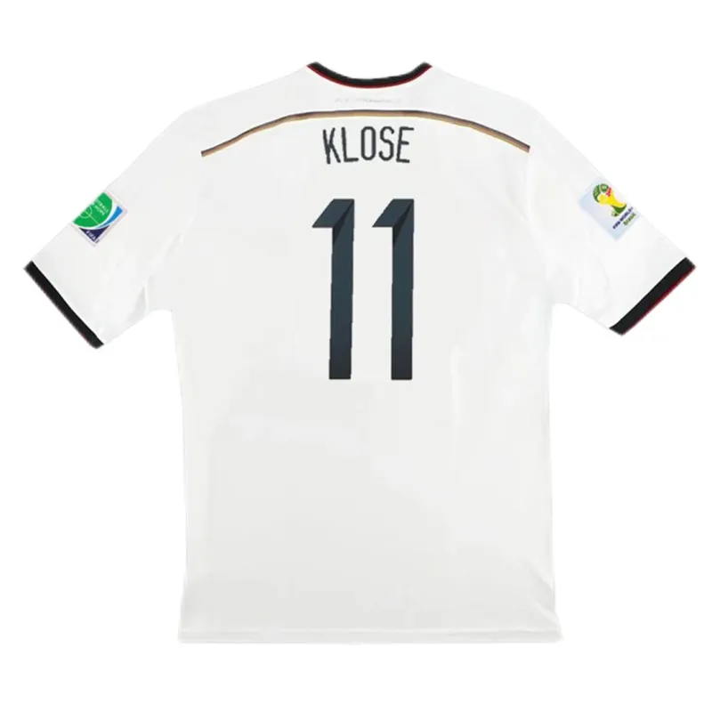 2014 Germany 4 Star Retro Jersey Home World Cup - Image 5