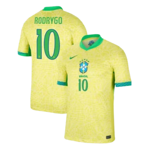 Brazil Home Jersey RODRYGO #10 VINI JR. #7 Copa America 2024