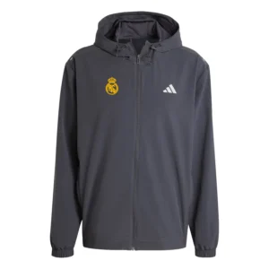 24/25 season Adidas men's charcoal grey sports jacket