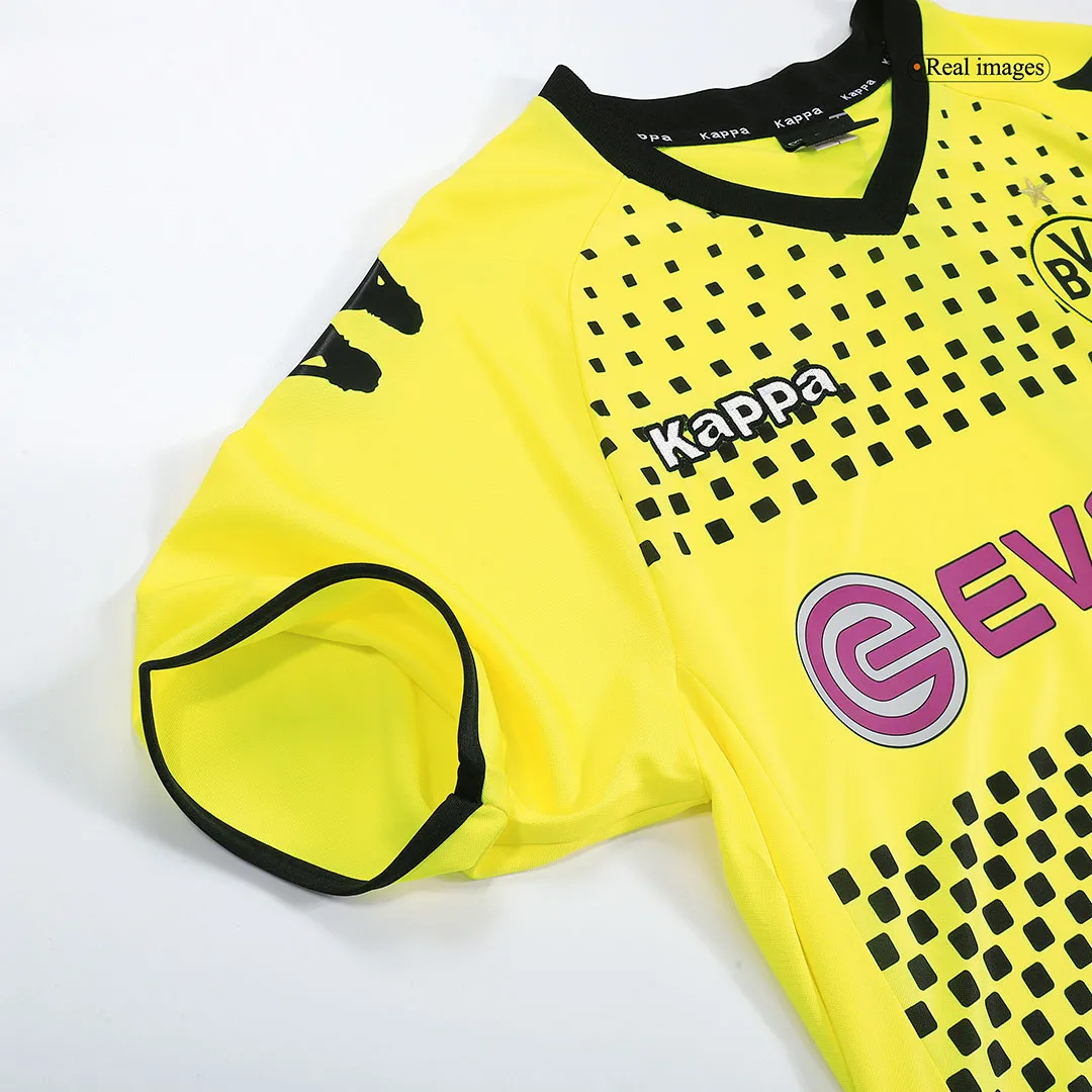 11-12 Borussia Dortmund Retro Jersey Home - Image 6