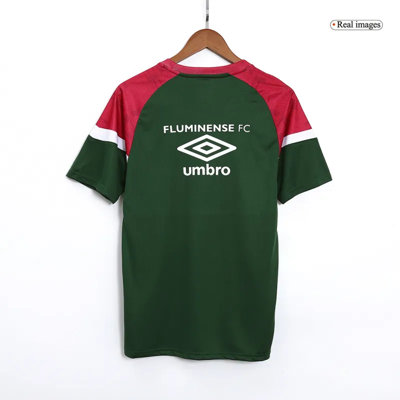 Fluminense FC 2023/24 Pre-Match Jersey Red&Green Replica - Image 4