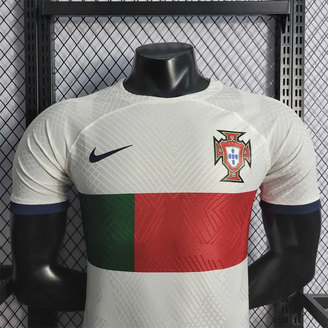 2022 Portugal Soccer Jersey Away Replica Player Version World Cup - Image 3