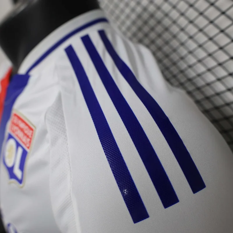 2024/2025 Player Version Lyon Home Football Shirt - Image 5