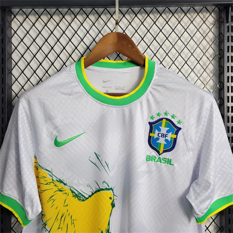 2024-25 Brazil White Pigeon Special Edition Kit Football - Image 3