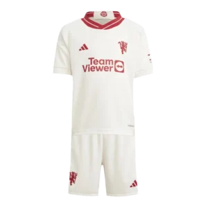 23-24 Kids Manchester United Third Away Jersey Kit
