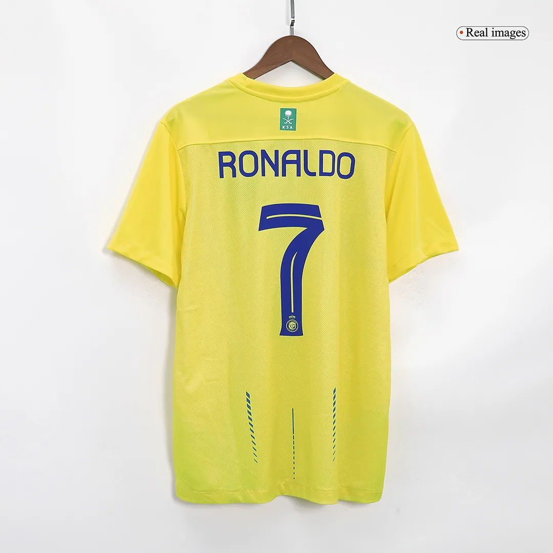 2023/24 RONALDO #7 Al Nassr Home Jersey - Image 3