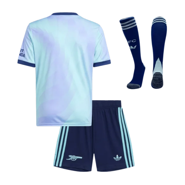 Kids Arsenal Custom Third Away Full Soccer Kits 2024-25 - Image 2