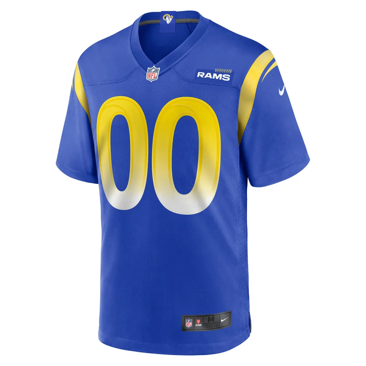 Men's Los Angeles Rams Nike Royal Custom Game Jersey - Image 3