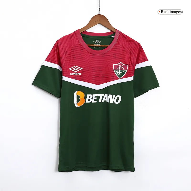 Fluminense FC 2023/24 Pre-Match Jersey Red&Green Replica - Image 3