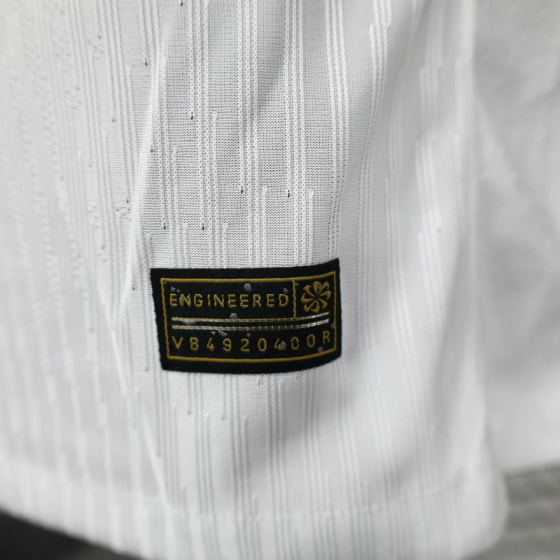 2025-26 Barcelona Home Player Version Shirt White Jersey Without Spofity Text - Image 6