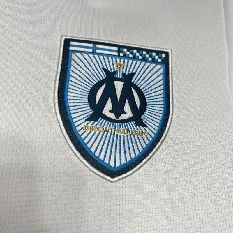 24-25 Marseilles Home Soccer Jersey - Image 5