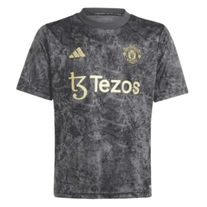 23-24 Manchester United Stone Roses Pre-Match Kit Football Jersey