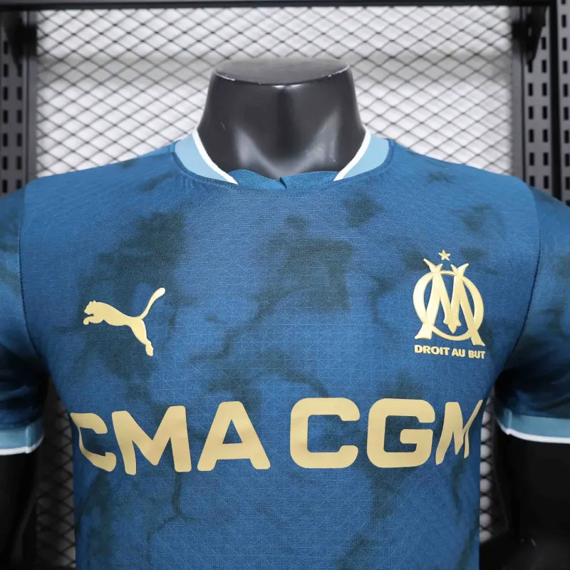 24-25 Marseilles Away Soccer Jersey Player Version - Image 3