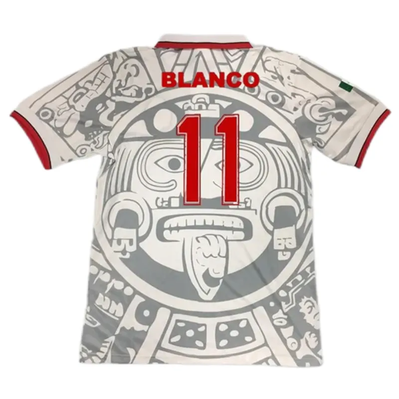 Mexico World Cup 1998 Retro Away Jersey - Image 3