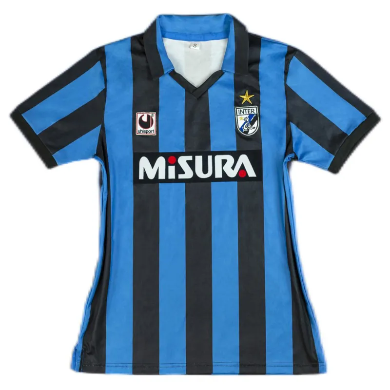 88-90 Inter Milan Retro Jersey Home - Image 4