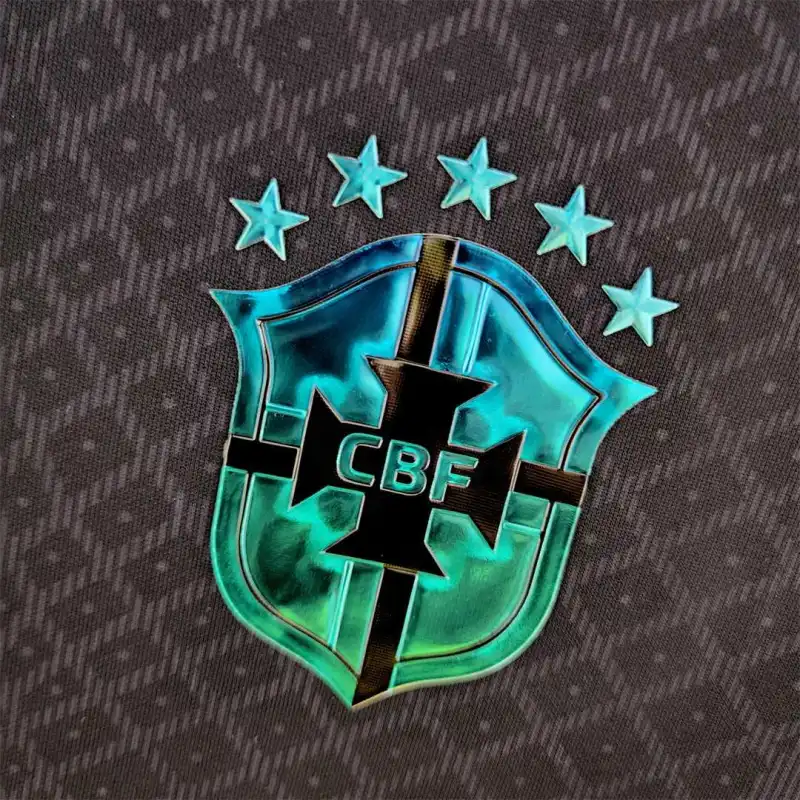 2024-25 Brazil Concept Black Jersey - Image 5