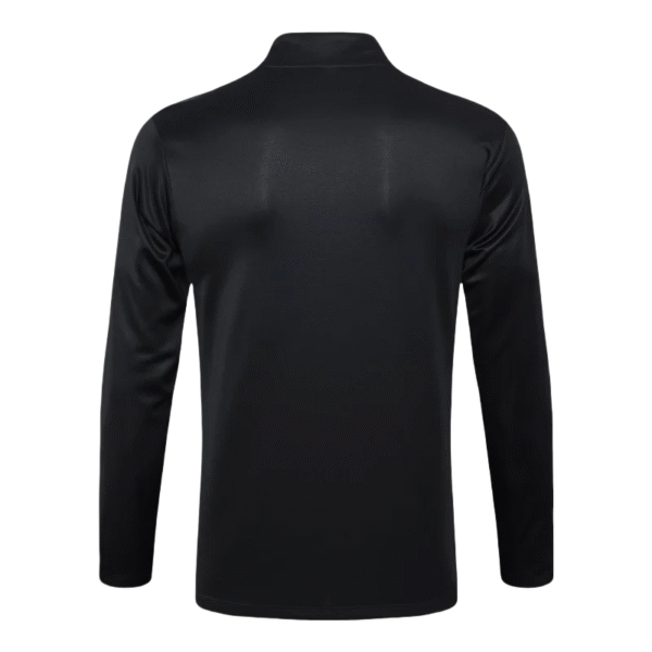 2024/2025 Al-Nassr Half-Pull Training Suit Black Football Shirt - Image 3