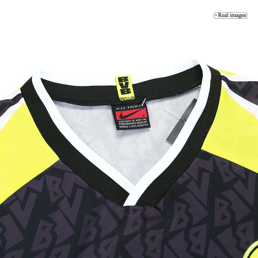 95-96 Borussia Dortmund Retro Jersey Away - Image 5