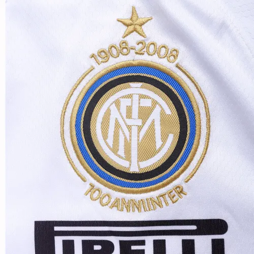 07-08 Inter Milan Retro Jersey 100th Anniversary Away - Image 3