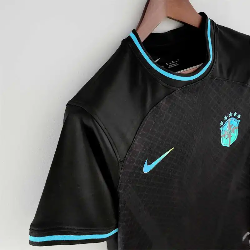 2024-25 Brazil Concept Black Jersey - Image 9