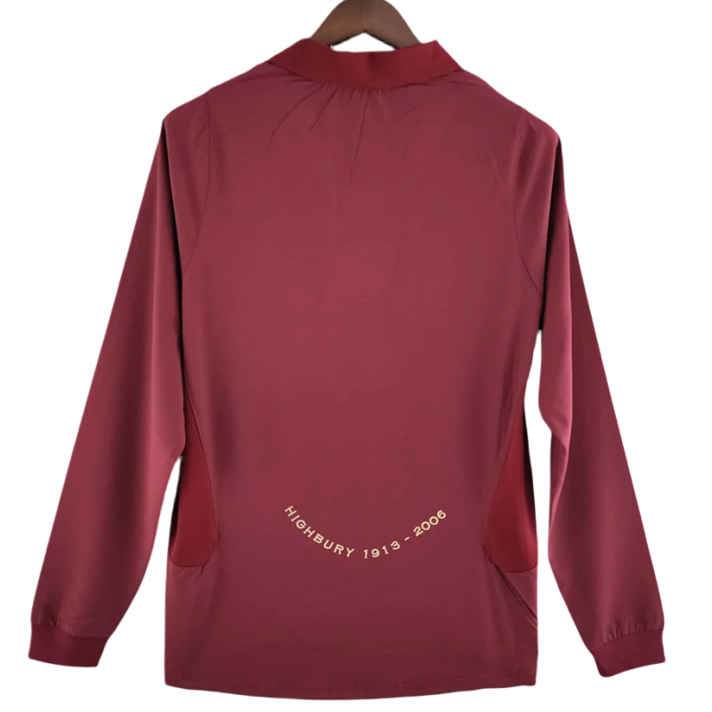 Arsenal Retro Long Sleeve Home Football Shirt 2005/2006 - Image 2