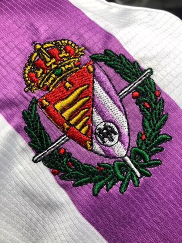 23/24 Kids Old shield Real Valladolid Home Jersey - Image 6