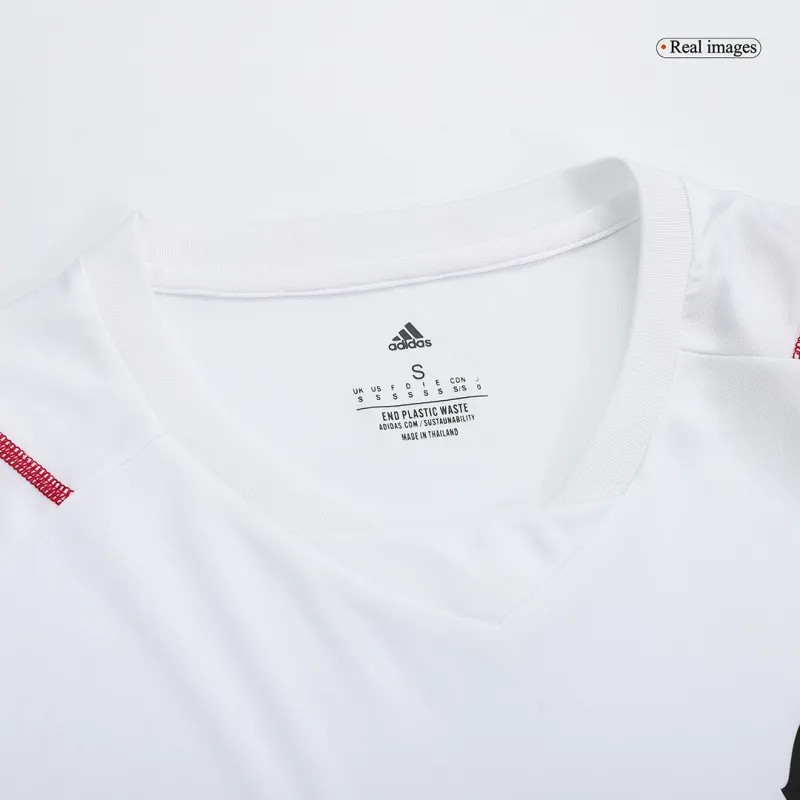 CR Flamengo Pre-Match 2023/24 Jersey White Replica - Image 5