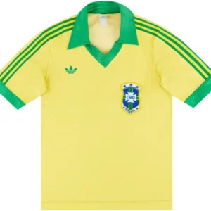 Brazil Retro Jersey Home 1978-80