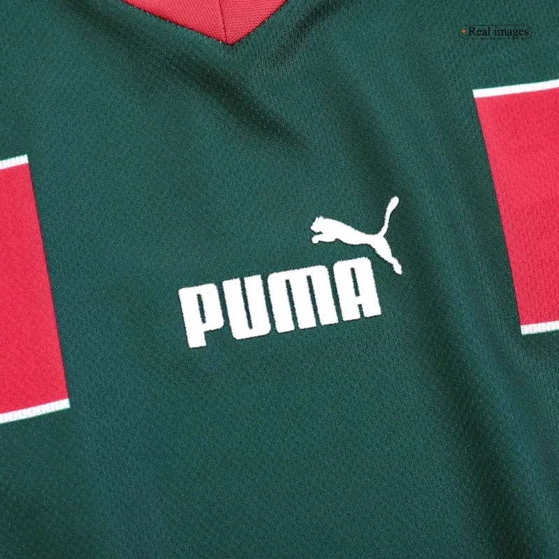 Morocco 1998 Home Retro Jersey Long Sleeve - Image 3