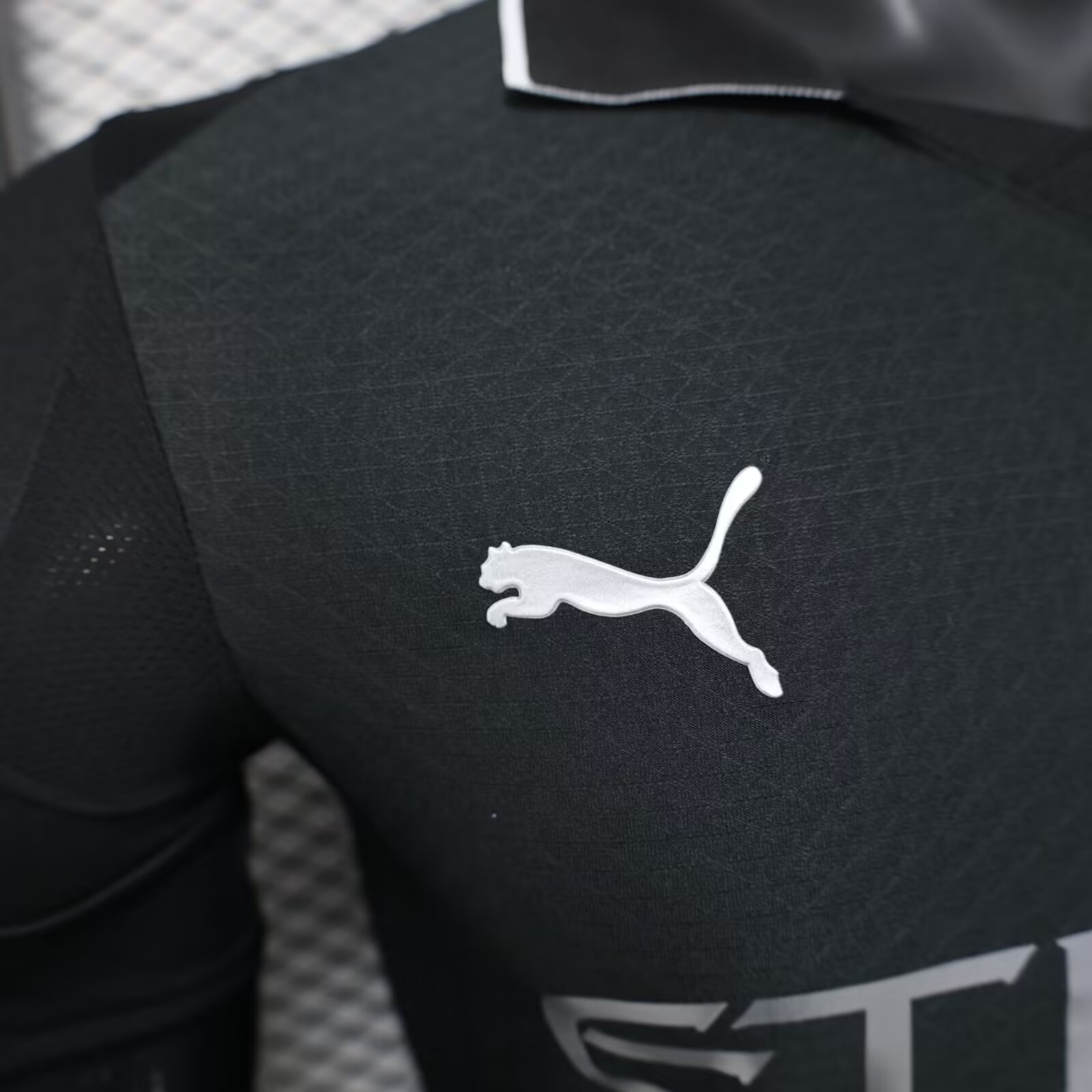 Manchester City Black 3th Away Football Shirt 2025/2026 Player Version - Image 4