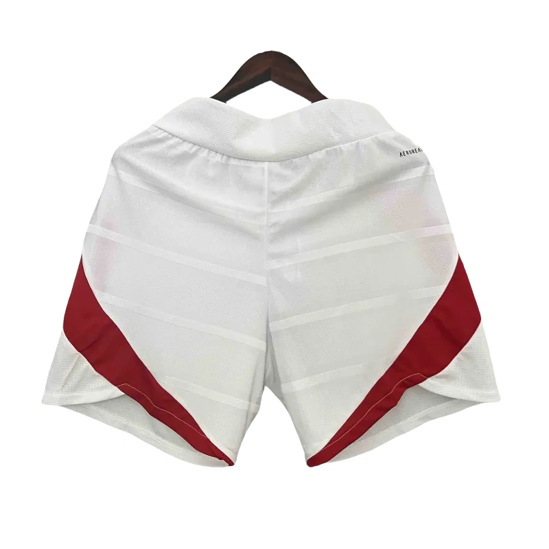 24-25 Manchester United Home Soccer Shorts - Image 2