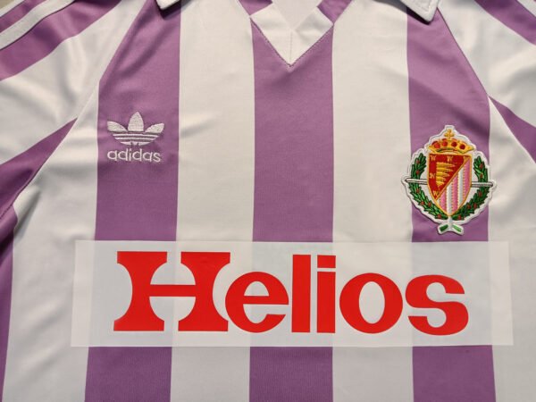 1984 Kids Real Valladolid Home Jersey Retro Version - Image 5