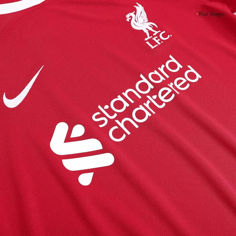 23-24 Liverpool Home Whole Kit(Jersey+Shorts+Socks) - Image 4