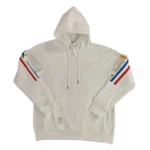 Colombia Nation 2024 100th Anniversary White Hoodie Jacket