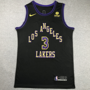 Lakers No. 3 Davis Black City Edition