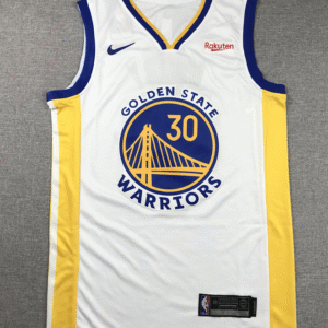 Warriors No. 30 Curry white