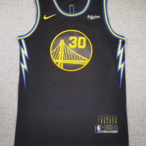 2022 Warriors No. 30 Curry City Edition Black
