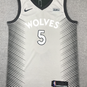 Timberwolves No. 5 Edwards grey
