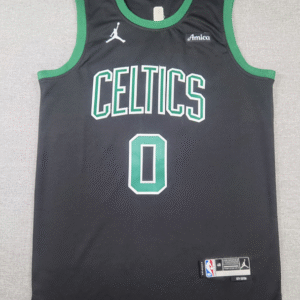 Celtics No. 0 Tatum all black
