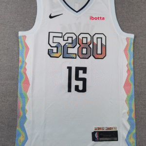 Nuggets No. 15 Jokic City Edition White