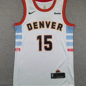 2023 Nuggets No. 15 York City Edition white