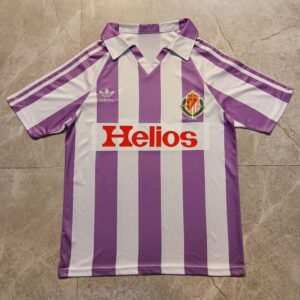 1984 Kids Real Valladolid Home Jersey Retro Version