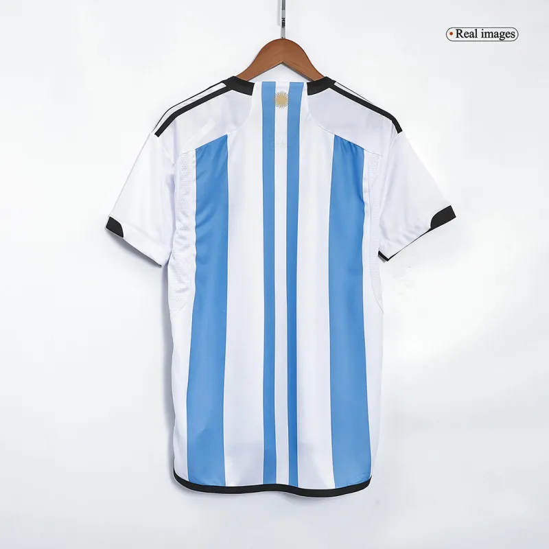 2022 Argentina World Cup Champion Edition 3 stars Home Jersey - Image 2