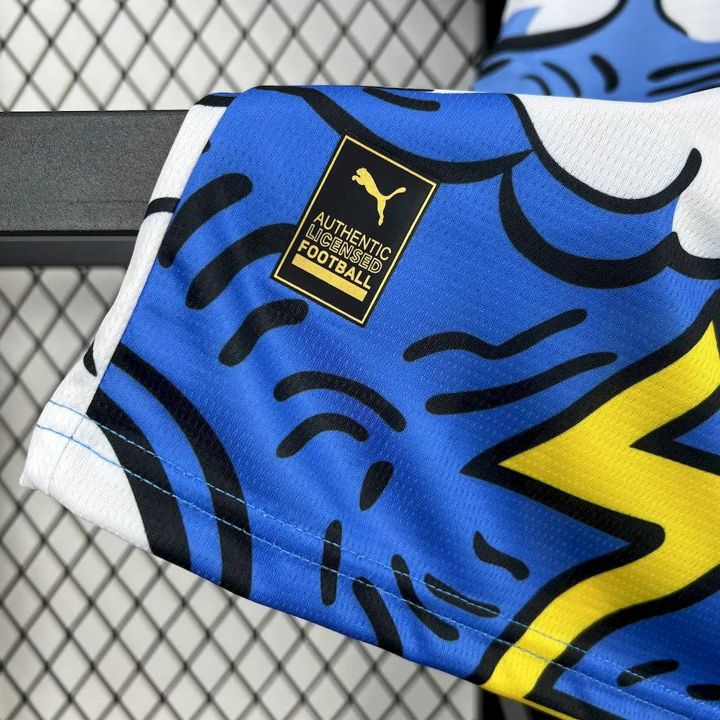 Manchester City Blue and White Concept Version Football Jersey 2025/2026 - Image 7