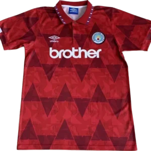 1990/92 Manchester City Retro Jersey Away