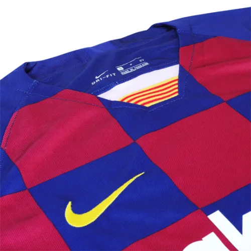 19-20 Barcelona Retro Jersey Home - Image 5