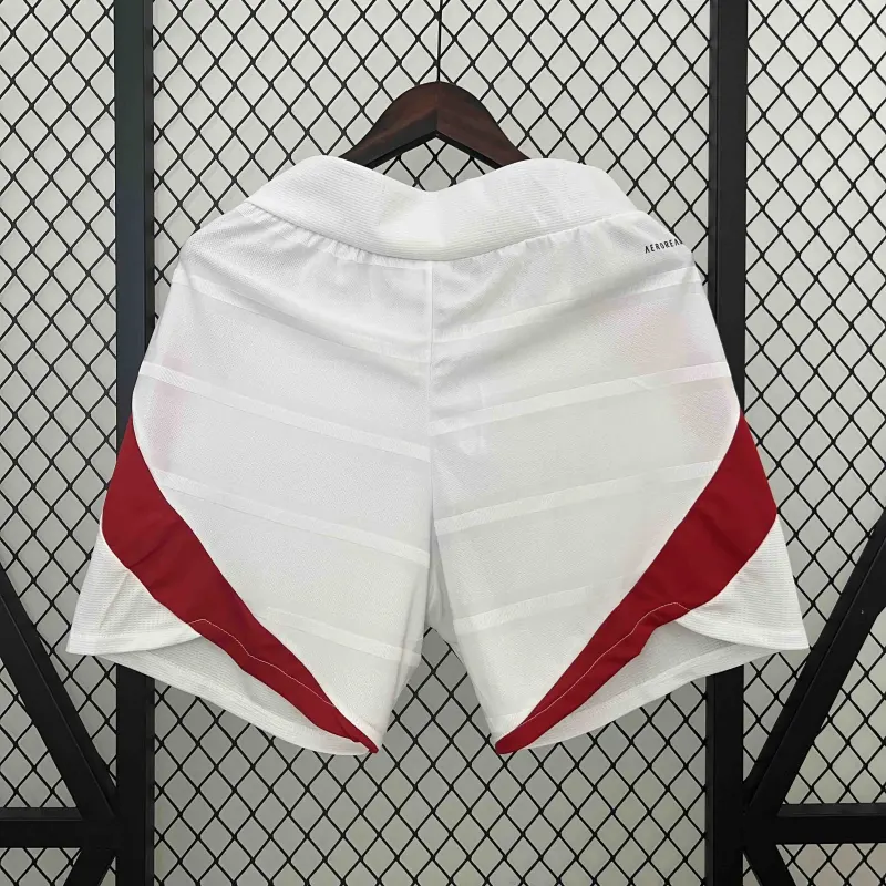 24-25 Manchester United Home Soccer Shorts - Image 4