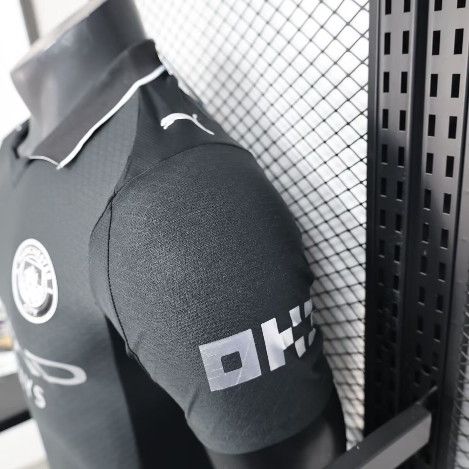 Manchester City Black 3th Away Football Shirt 2025/2026 Player Version - Image 5