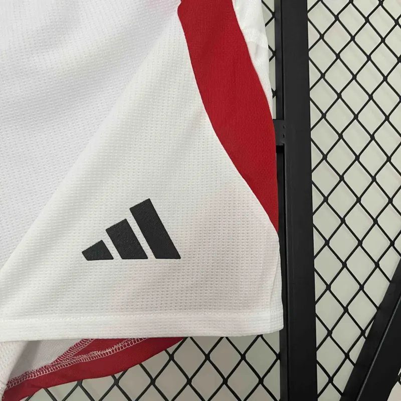 24-25 Manchester United Home Soccer Shorts - Image 6